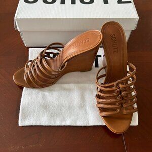 Schutz Octavia Leather Sandal